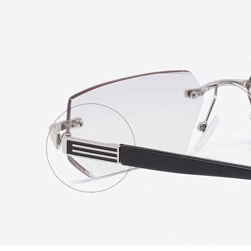 Randlose Lesebrille Anti-Blaulicht Lesebrille +1,0 ~ 4,0 Unisex - Bild 5 von 17