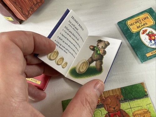 Juego de caja de libros emergente The Secret Life of Bears con oso de peluche Walter Foster - Imagen 8 de 16