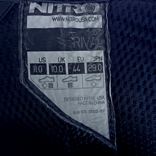 🔥 Nitro Rival TLS Lacing All Mountain Snowboard Boots Medium Flex 10 UK 44 EUR - Bild 13 von 13