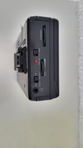 VINTAGE Bush Bass Boost Personal Cassette/MW FM Radio Player - PSR 6256B WORKING - Picture 6 of 10