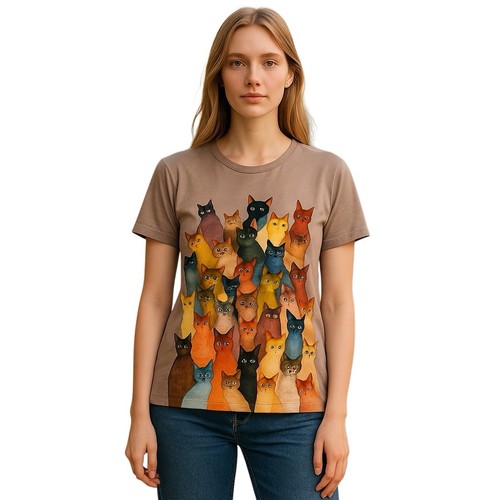Damen Pullover Katze Shirt.  XXL. Neu