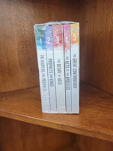 The Conflict of the Ages Series 5 Book Box Set Ellen G. White, PB, Slipcase - Picture 2 of 8