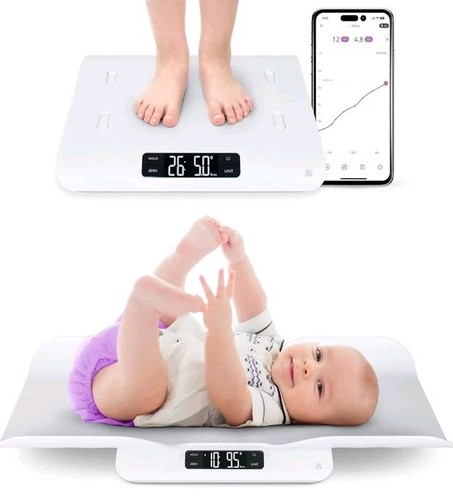 Greater Goods Digitale Babywaage, Algorithmus für Wackelbabys, Säuglinge, Kleinkinder - Bild 2 von 6