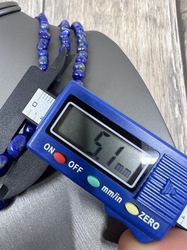 Jay King Mine Finds 3 Strand Lapis Lazuli Necklace .925 18-1/4-21" NIB - Picture 7 of 10