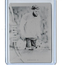 2019 PLAYOFF ABSOLUTE CHRISTIAN WILKINS BLACK PRINTING PLATE #168   1 of 1
