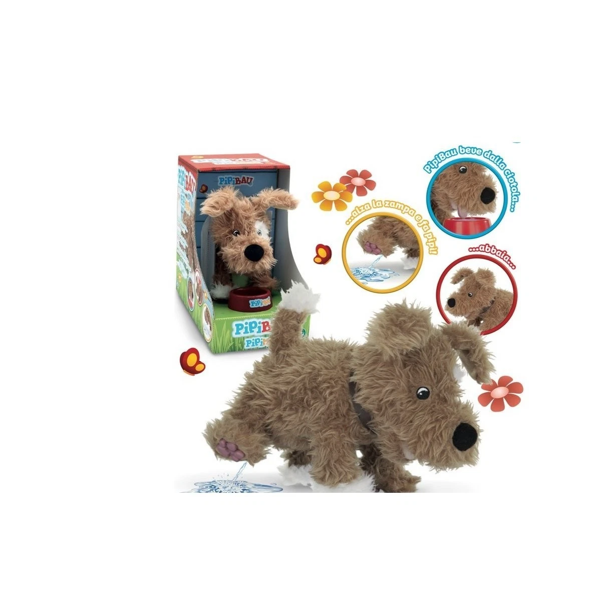 Chien Robot Interactif Vintage Bobby - Marque Giochi Preziosi - Jouet Ancien Occasion