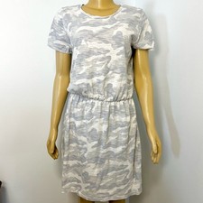 Old Navy Gray Camo Mini Dress