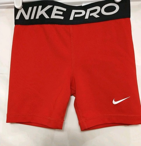 Nike Pro Girls Size SM Athletic Shorts Fitted (#F2 - Picture 5 of 7