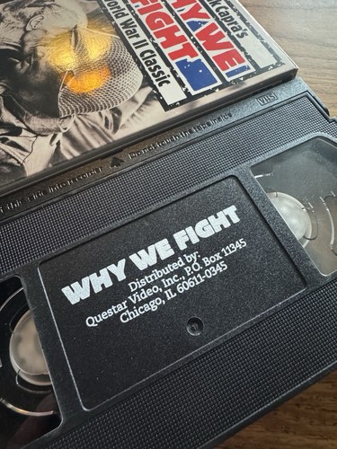 Frank Capra's Why We Fight World War II Classic (VHS) WWII - Bild 4 von 9