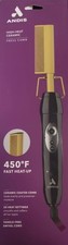 Open Box - Andis 38335 Professional Ceramic Press Comb Hair Straightener 450F