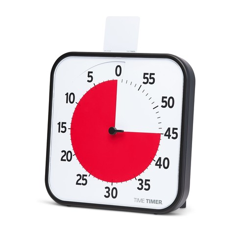 Time Timer 60 Minute Visual Timer 12" Plastic (TTMTT12BW) - Picture 2 of 6
