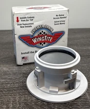 Shower Drain Replacement, Chrome WingTite Model SD1000 thumbnail 3