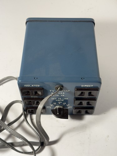 Cinch TV Isotap Typ WP-25A Variabler Trenntransformator - Bild 2 von 6