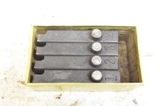 Toledo Beaver 1/2" - 3/4" Model A B 72 Mono Type Pipe Threader Dies Set 4 NEW