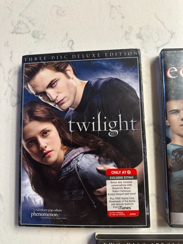 5 DVD Lot: TWILIGHT Complete SAGA ~New Moon~Eclipse~Breaking Dawn 1 & 2~10 DISCS - Bild 4 von 13