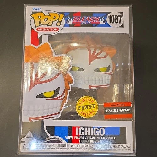 Funko Pop! Animation Bleach Ichigo #1087 Chase AAA Anime Exclusive Vinyl Figure
