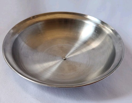 Vintage Serving Dish 7¼" Pedestal Base and Lid HIMARK Stainless Steel Set Of 2 - Picture 7 of 7