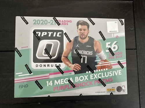 2020-21 Donruss Optic NBA MEGA BOX Target Purple Shock Prizms