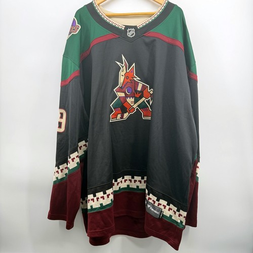 Phoenix Coyotes 5XL XXXXXL Breakaway Fanatics Jersey Black NHL BIG TALL