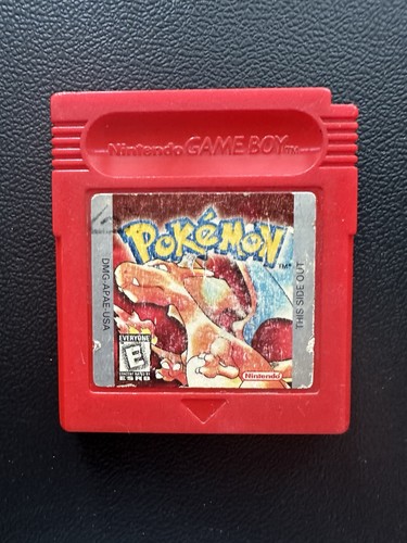 Pokemon Gameboy Color Pokémon Red Version . Tested and Works.