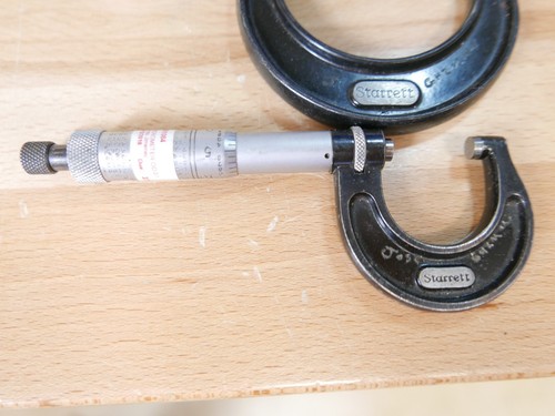 Starrett 436 Micrometer Set of 5 Outer Dimension Measuring Tool - Picture 12 of 22