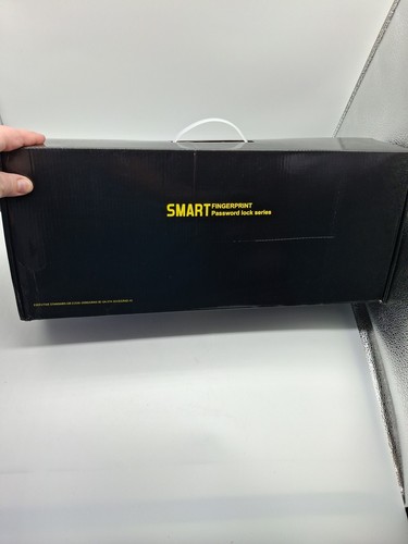 Smartes Türschloss Fingerabdruck Passwort, biometrisch, silber, Gesichtserkennung - Bild 1 von 14