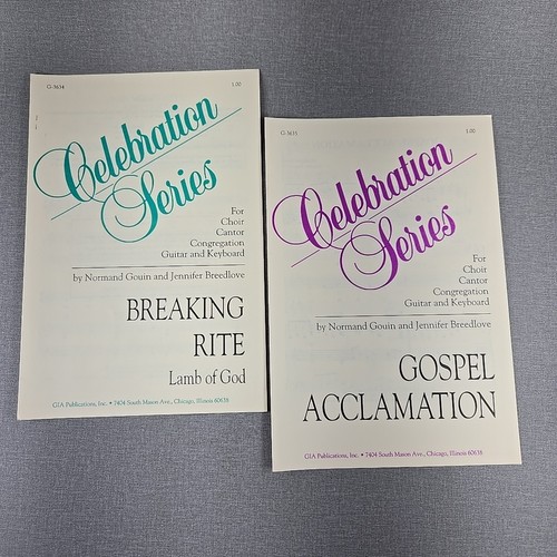 GIA Celebration Series 34 Sheet Music Lot ~ New Jerusalem God Choir Booklets - Picture 9 of 24