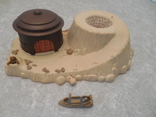 STAR WARS MICRO MACHINES ACTION FLEET, PLANET TATOOINE PLAYSET, GALOOB, 1995!