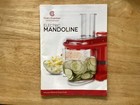 Cooks Essentials Electric Mandoline Instruction Manual and User Guide 23 pages