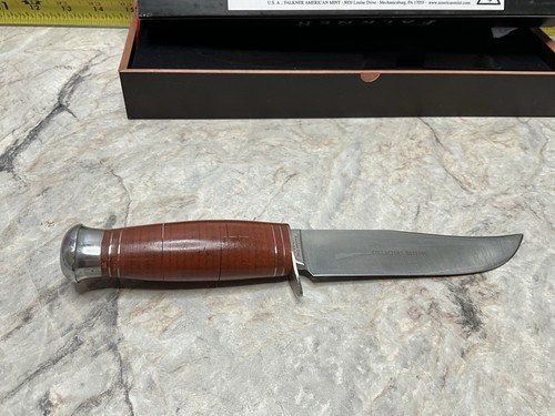 Falkner Wild West Bowie Knife "Buffalo Bill" Original Box COLLECTORS KNIVES - Picture 11 of 14