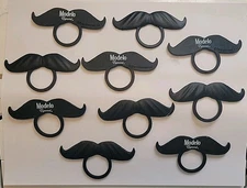 MODELO ESPECIAL BEER BOTTLE TOPPER MUSTACHE MOUSTACHES PARTY BAR BOY BABY SHOWER