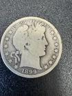1899s Barber Half Dollar RARE! No Reserve Auction