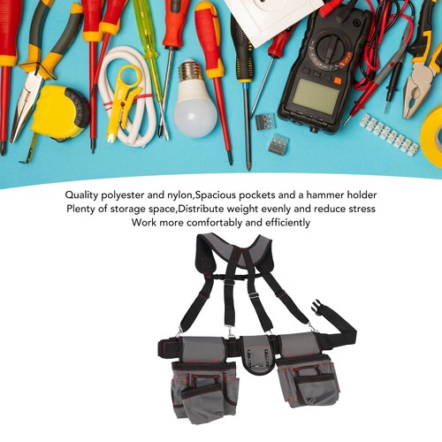 Professional Tool Belt Organizer Convenient Keep Organized Spacious Storage - Picture 11 of 24