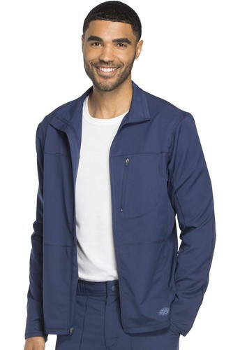 Dickies Dynamix Men Warm Up Scrubs Jacket, DK310, Size: 5XL, Navy - Picture 6 of 8