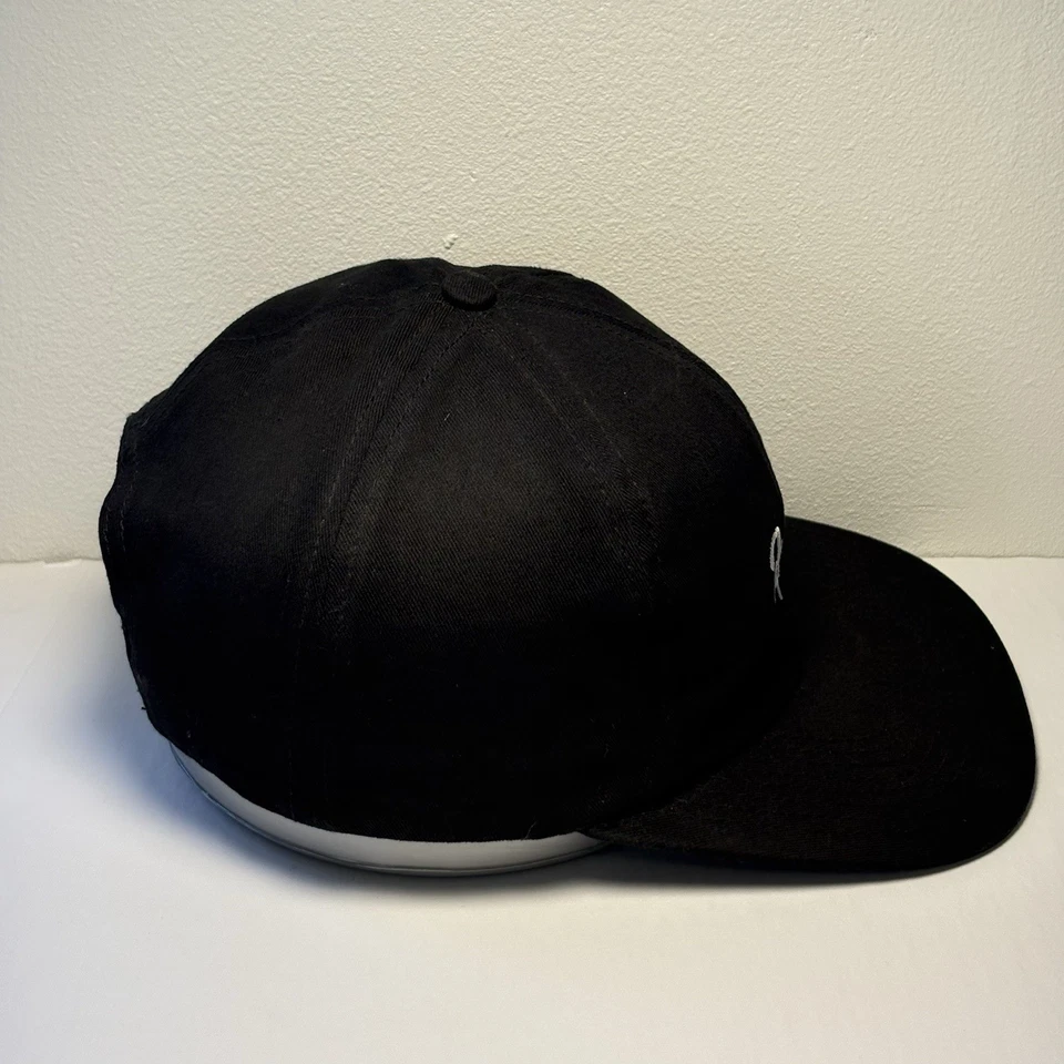 Rapha Hat Cap MTB 6 Panel Black Trail Snapback Cycling Biking Outdoors Logo - Image 2 of 4