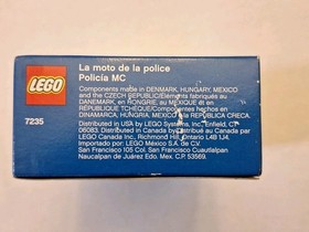 2009 Lego City Police MC Motorcycle 29 Piece Set New sealed in box - Blue Police