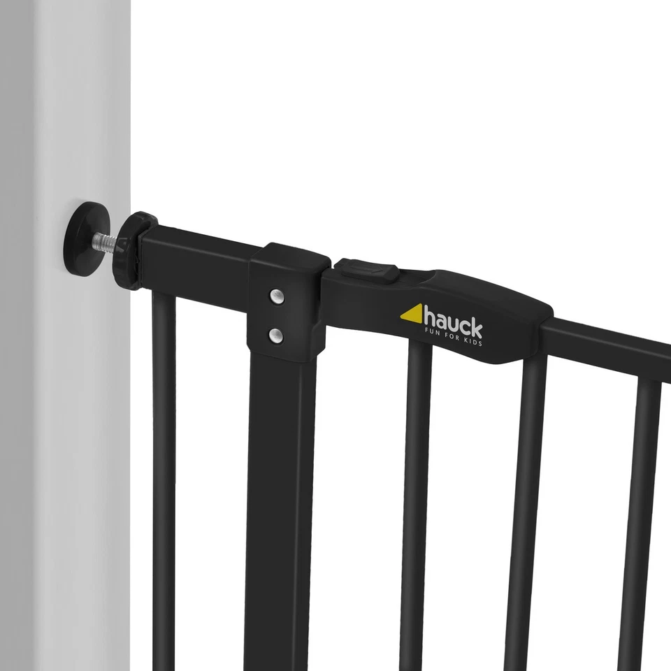 hauck Close N Stop Safety and Stair Gate + 21cm extension, Charcoal - Image 4 of 4