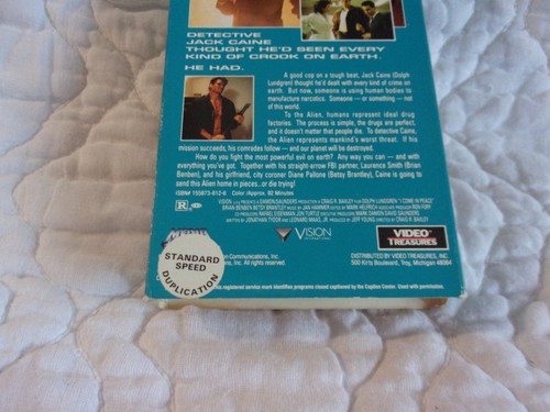 I COME IN PEACE VHS DARK ANGEL DOLPH LUNDGREN SCI-FI HORROR CRIME ACTION HOUSTON - Picture 3 of 10