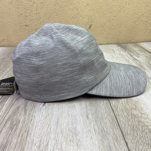 Lululemon Fast - Free Run Hat Cap OS Adjustable Gray Athletic Casual NEW - Picture 9 of 12