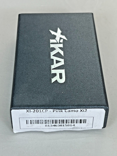 XiKAR XI2 Cigar Cutter - Pink Camo XI-201CP 201CP -BRAND NEW - Picture 2 of 2