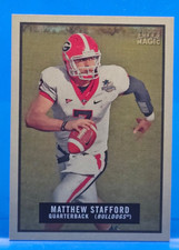 Matthew Stafford, QB - Topps-Magic - Bulldogs, 2009 - #77