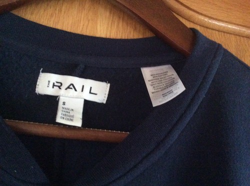 Herren Einteiler Fleece Schlafanzug - The Rail - blau Gr. Small NEU - Bild 3 von 7