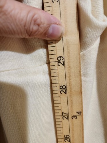 Vintage John Meyer Women's 100% Wool Beige Eccentric Pants Size 10 - Picture 5 of 9