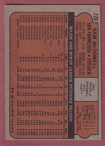 Topps Baseball 1972 (657-787) * Tú eliges * Condiciones listadas - Imagen 127 de 253