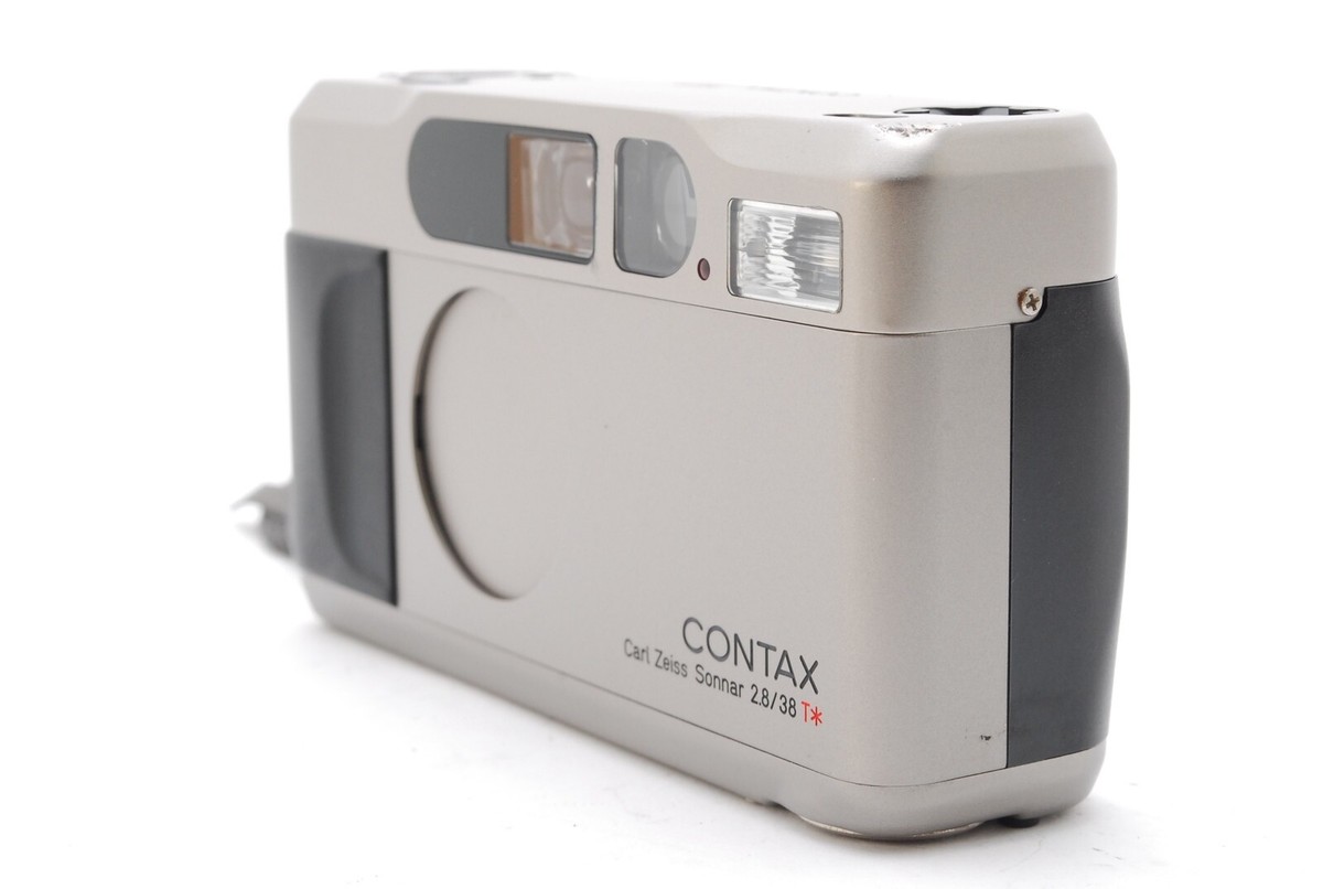 Contax T2 Titan Silver / 完動品 Contax T2 Titan Silver Point & Shoot Compact Film Camera