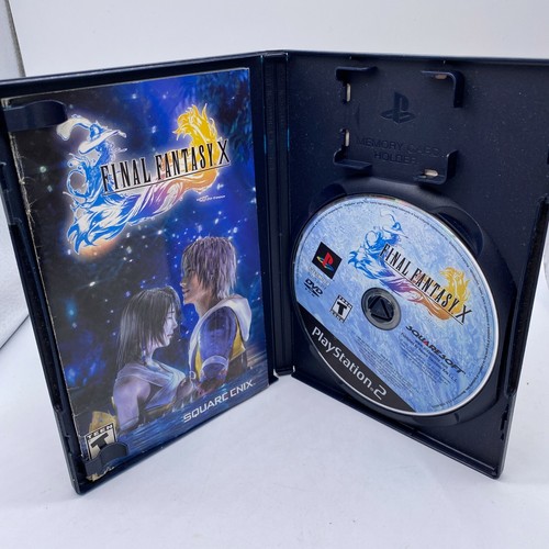Final Fantasy X 10 PlayStation 2 Black Label Red Case Complete w Manual PS2 CIB - Picture 3 of 3