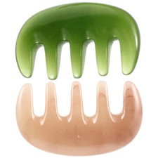 2PCS Wide Tooth Comb Scalp Caring Comb Head Massager Comb Acupoint Massage Tool