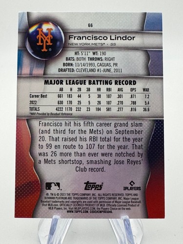 2023 Bowman Platinum Baseball You Pick - #1-101 - PYC - Picture 122 of 179