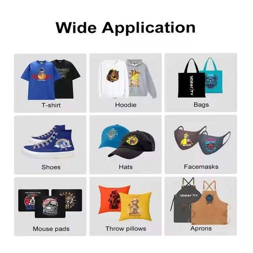 Imprimante A3 L1800 DTF impression sur vente T-shirts Hoodies Chaussures et Vêtements