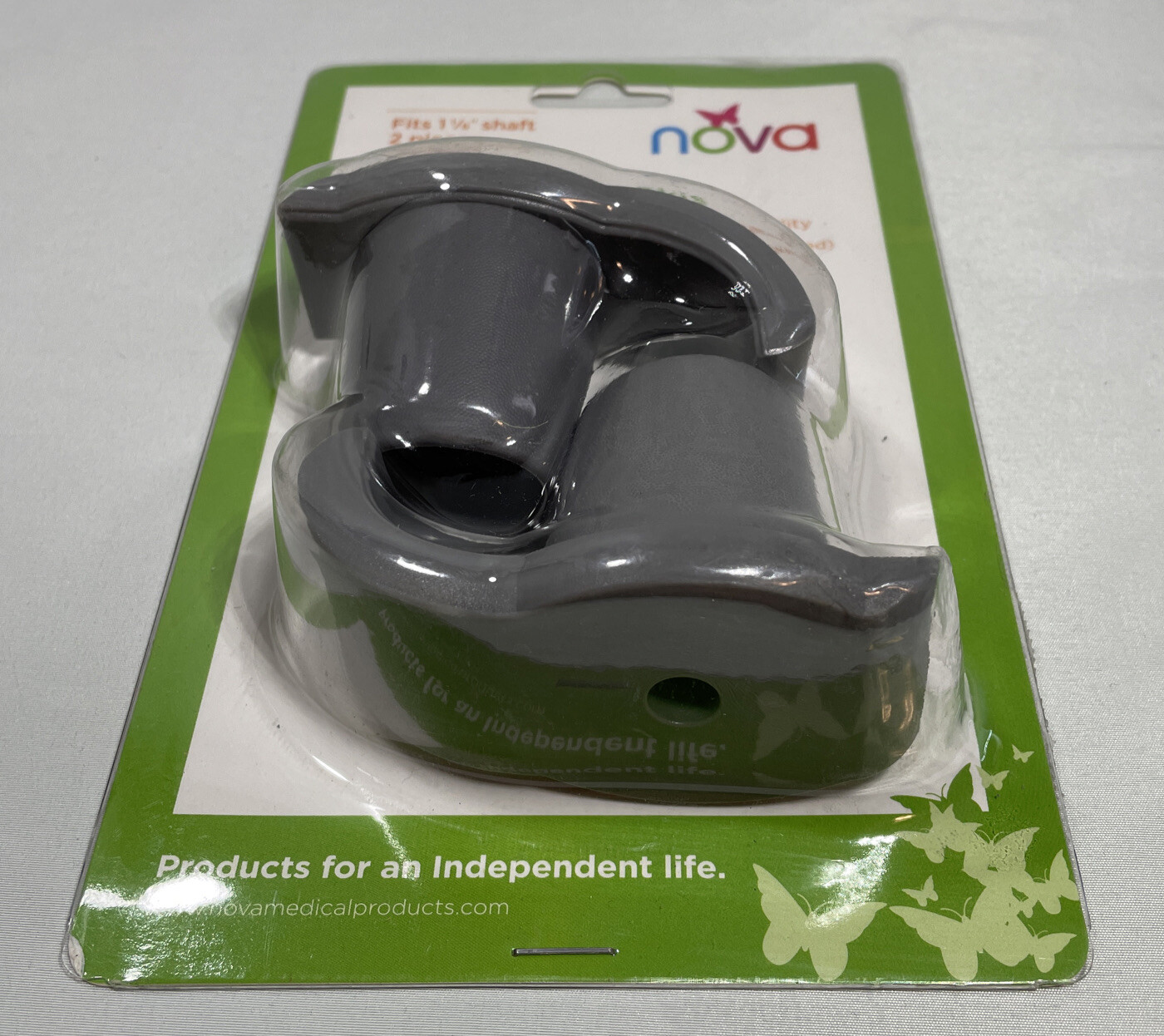 Walker Glide Skis Gray for 1"1/8 Walker Pair 40027GR by NOVA Medical